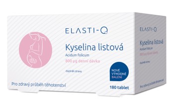 Elasti-Q Kyselina listová 800 tbl.180