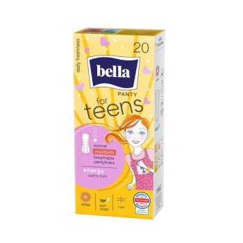 Bella for teens Panty slipové vložky Energy 20ks