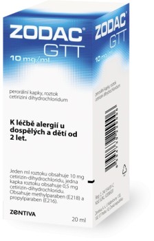 Zodac gtt.10mg/ml por.gtt.sol.1x20ml II
