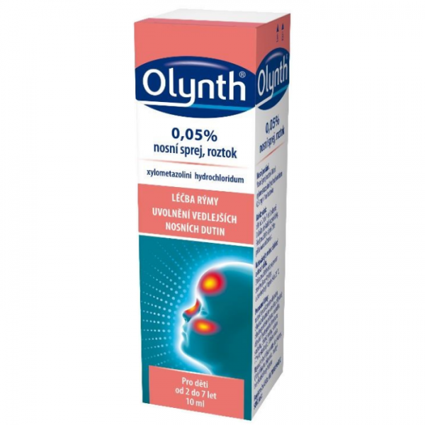 Olynth 0.05% nosní sprej sol.10ml