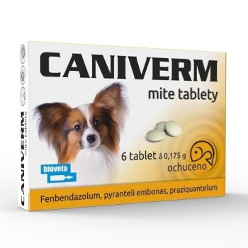 Caniverm mite tbl.6x0.175g a.u.v.