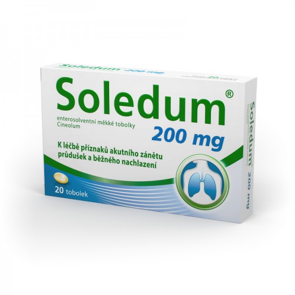 Soledum 200 mg enterosolvenstní měkké tobolky
