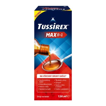 Tussirex MAX 8v1 sirup 120ml