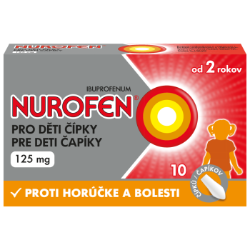 Nurofen pro děti čípky 125mg supp.10