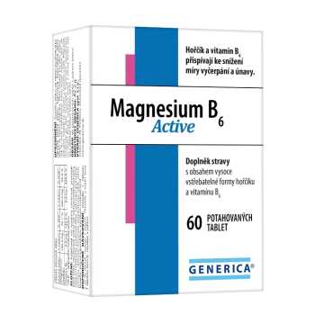 Magnesium B6 Active tbl.60 Generica