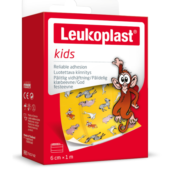 Leukoplast Kids náplast role 6cmx1m