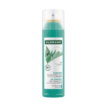 KLORANE Suchý šampon s kopřivou&vitamínem E 150ml