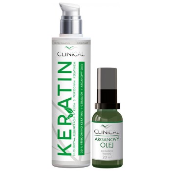 Clinical Keratin kúra 100ml + Arganový olej 20ml