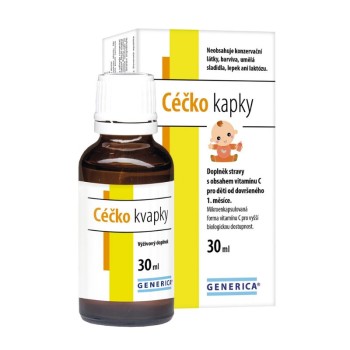 Céčko kapky děti od 1m+ 30ml Generica