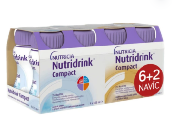 Nutridrink Compact 6+2 (neutral-káva) 8x125ml