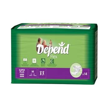 Depend Flex Super Plus inkont.kalh.vel.M 14ks