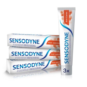 Sensodyne zubní pasta proti zubnímu kazu 3 x 75ml