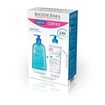 BIODERMA Atoderm Gel douche+Créme Ultra set