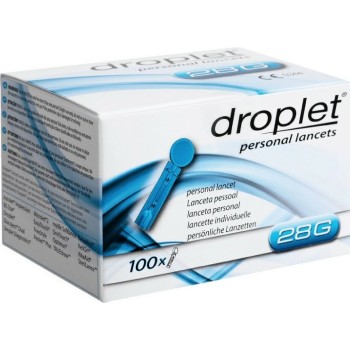 Lanceta Droplet 28G 100ks