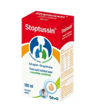 Stoptussin 0.8mg/ml+20mg/ml sir.1x180ml