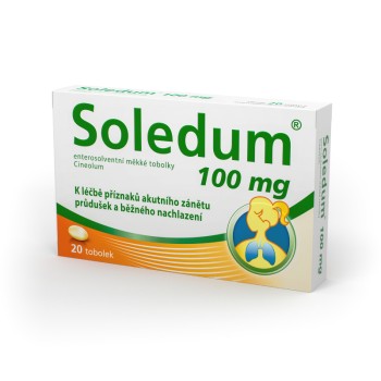 Soledum 100 mg enterosolvenstní měkké tobolky