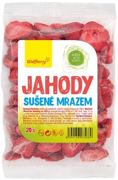 Jahody sušené mrazem 20g Wolfberry