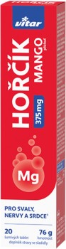 Vitar Hořčík 375mg mango tbl.eff.20
