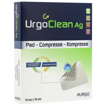 UrgoClean Ag lipidokoloid.krytí 10x10cm 10ks