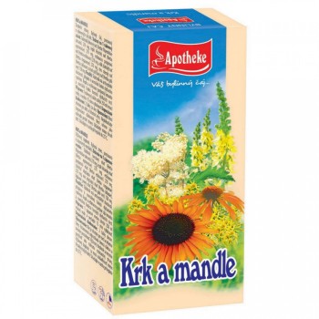 Apotheke Krk a mandle čaj 20x1.5g