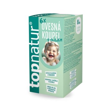 Ovesná koupel s olejem z konopí 6x30g Topnatur