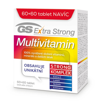 GS Extra Strong Multivitamin 60+60 tablet