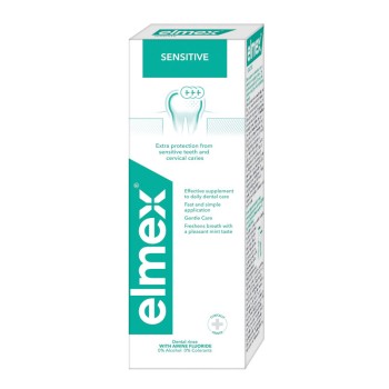 Elmex Sensitive Plus ústní voda 400ml