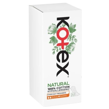 Kotex Natural slipové vložky Normal 40ks