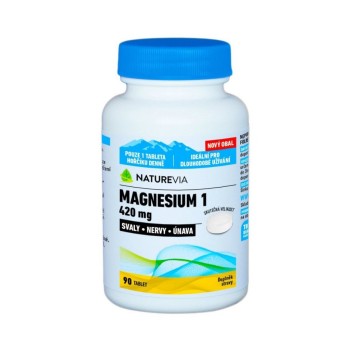 Swiss NatureVia Magnesium 1 420mg tbl.90