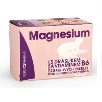 Rosen Magnesium 300mg perlivé pastilky 20ks