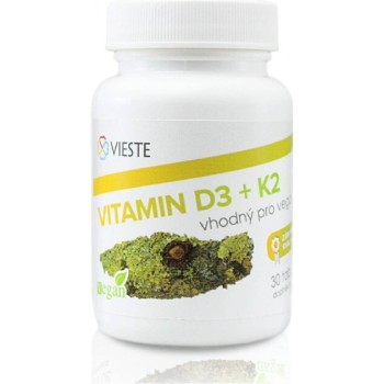 Vieste Vitamin D3 + K2 tbl.30