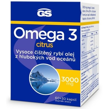 GS Omega 3 Citrus cps.60+30