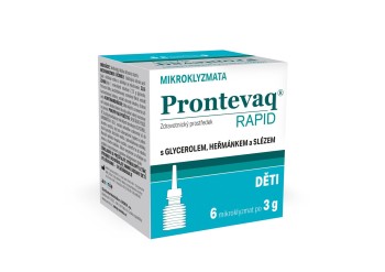 Prontevaq RAPID mikroklyzma děti 6x3g