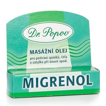 Dr.Popov Migrenol roll-on masážní olej 6ml