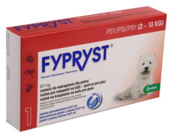 Fypryst Dogs spot-on pro psy 1x0.67ml