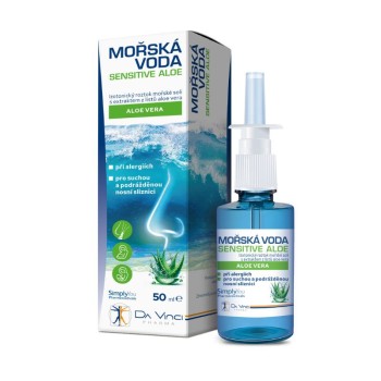 Mořská voda sensitive Aloe Da Vinci Pharma 50 ml