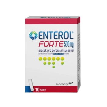 ENTEROL FORTE 500mg perorální prášek pro přípravu suspenze, 10ks