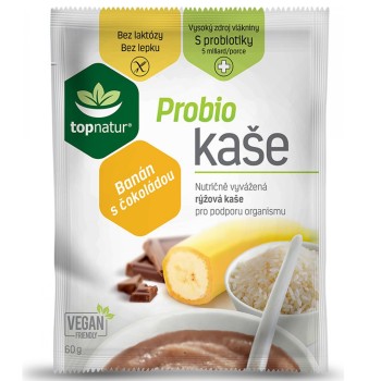 Probio kaše banán s čokoládou 60g Topnatur