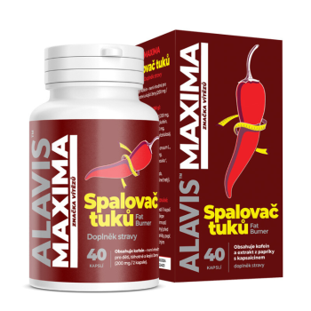 Alavis Maxima Spalovač tuků Fat Burner cps.40