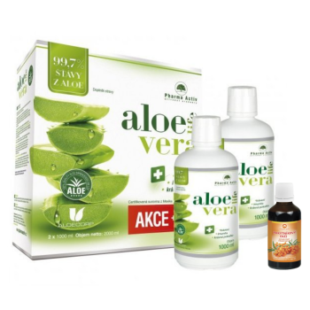 AloeVeraLife 2x1000ml+100% Rakytníkový olej 50ml