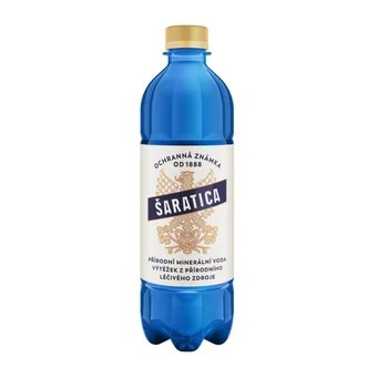 Šaratica přírodní minerální voda neperlivá 0.5l