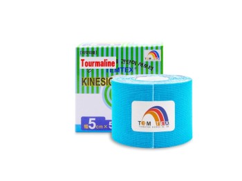 Temtex kinesio tape Tourmaline modrá 5cm x 5m