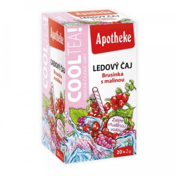 Apotheke CoolTea Brusinka s malinou 20x2g