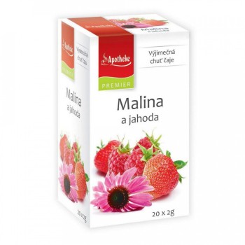 Apotheke Malina a jahoda čaj 20x2g