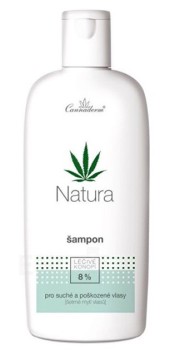 Cannaderm Natura šampon na suché pošk. vlasy 200ml