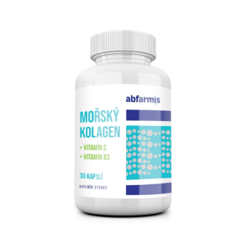 Abfarmis Mořský kolagen+vit.C+vit.B3 cps.30