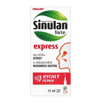 Walmark Sinulan Express Forte nosní sprej 15ml