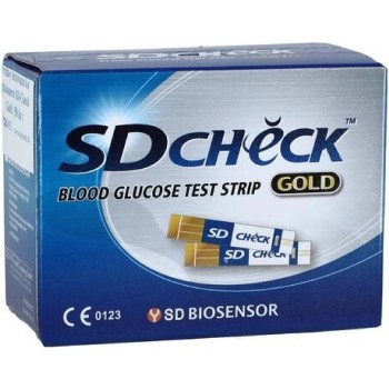 Testovací proužky pro glukometr SD-CHECK GOLD 50ks