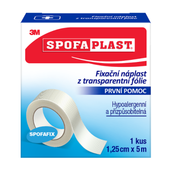 3M Spofaplast 431 Fix.náplast transp.fol.5mx12.5mm