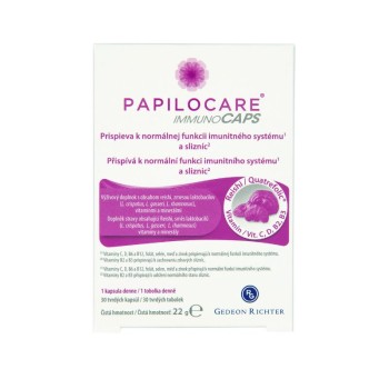 Papilocare Immunocaps 30 kapslí
